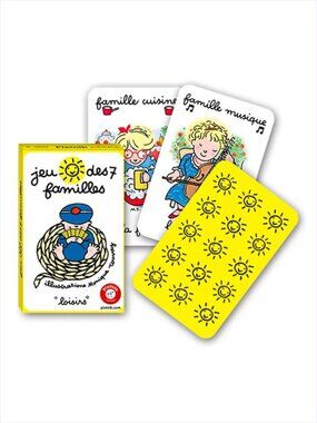 Piatnik - Jeu des 7 familles Matching Card Game  6+ New Sealed ( ADD-ON ONLY )
